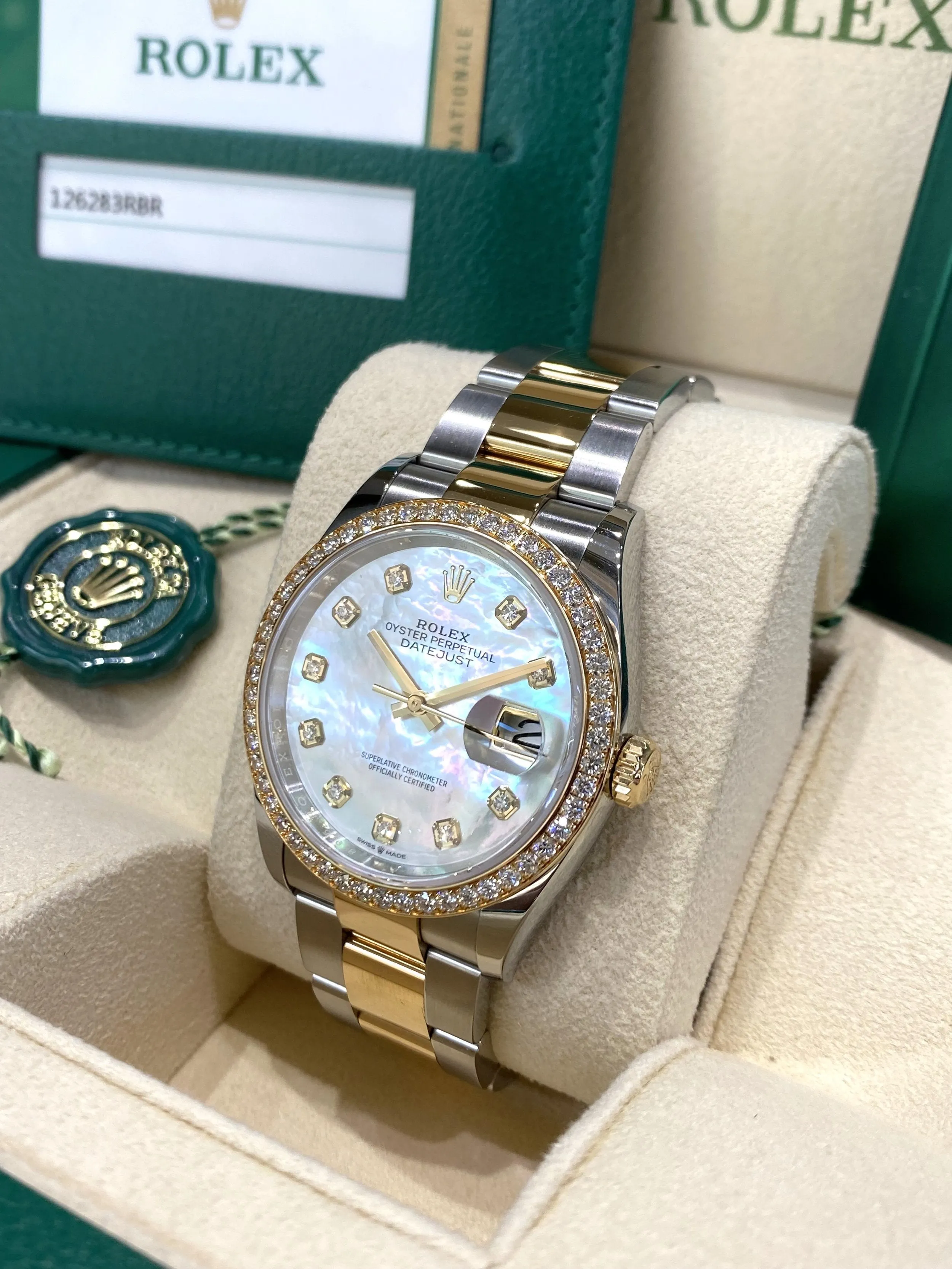 2019 Rolex Datejust 36 126283RBR