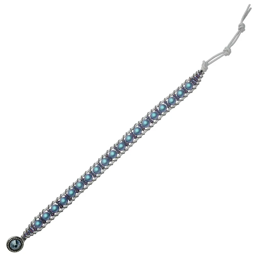 Arctic Orb Wrapit Loom Bracelet (Reboot)