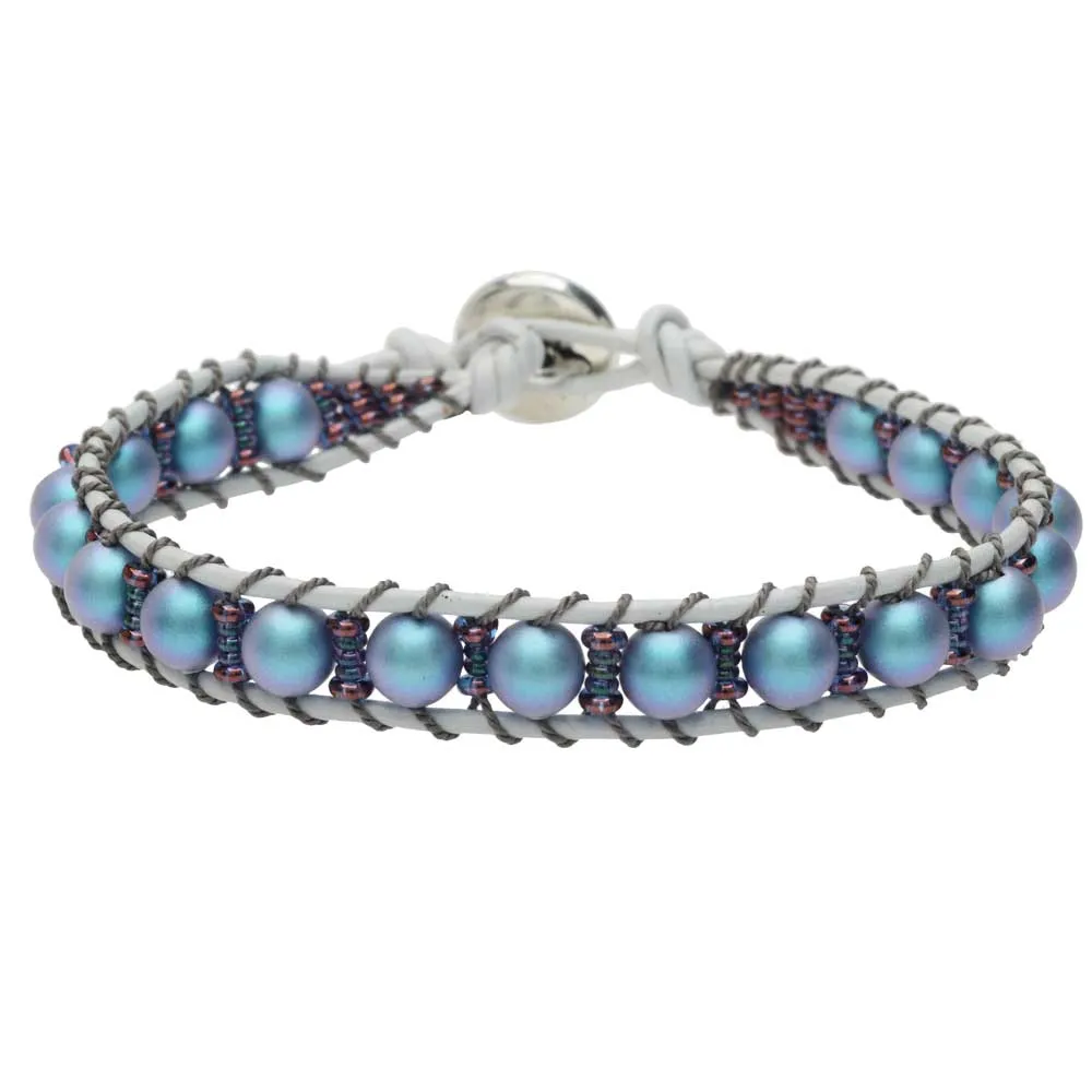 Arctic Orb Wrapit Loom Bracelet (Reboot)