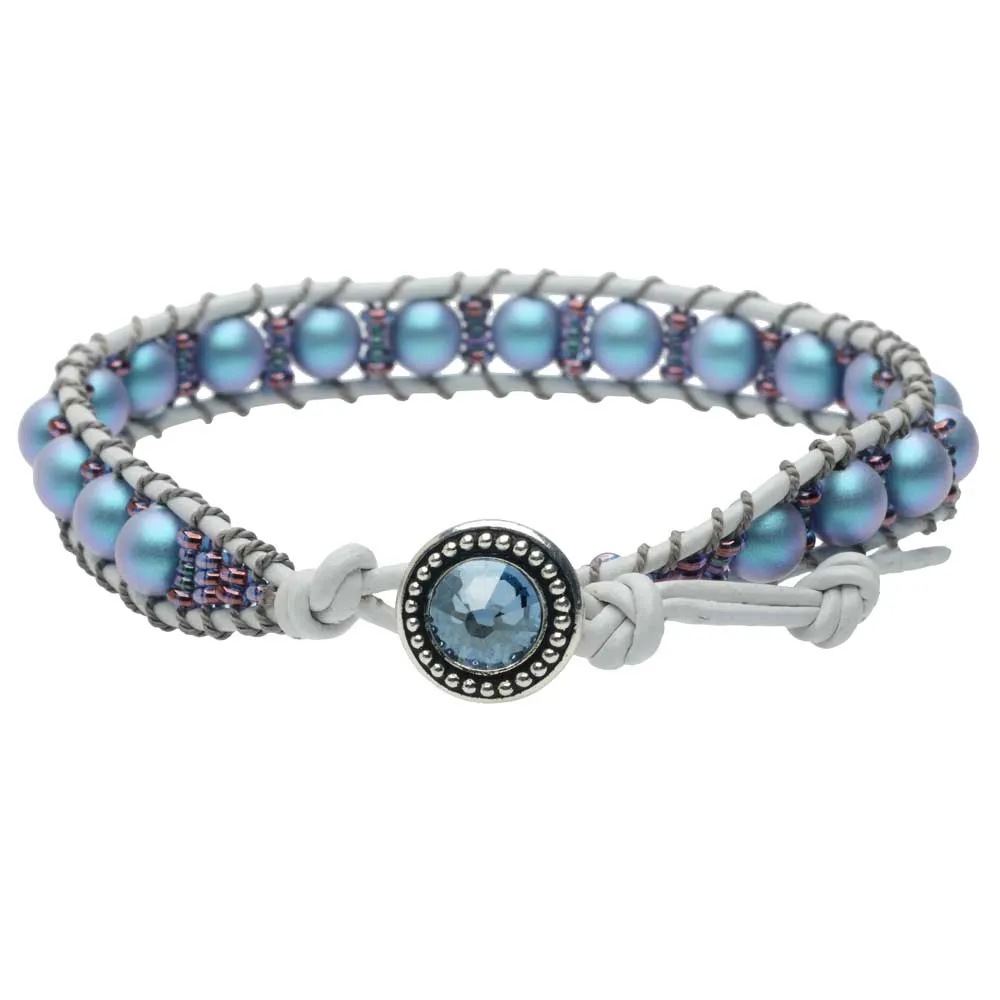 Arctic Orb Wrapit Loom Bracelet (Reboot)
