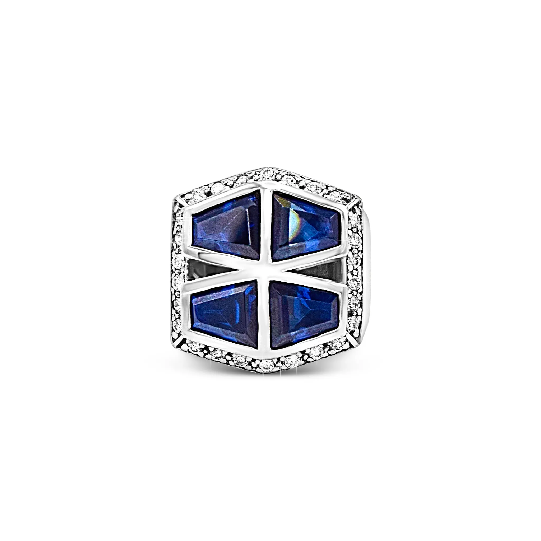 Azure Elegance Ring