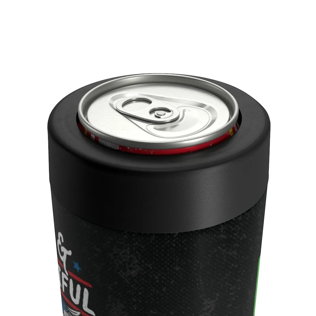 Bald Is Beautiful Can Cooler