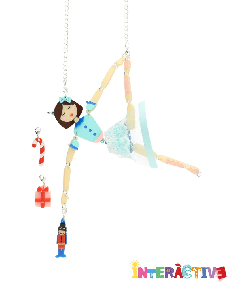 Beautiful Ballerina Necklace -interactive-