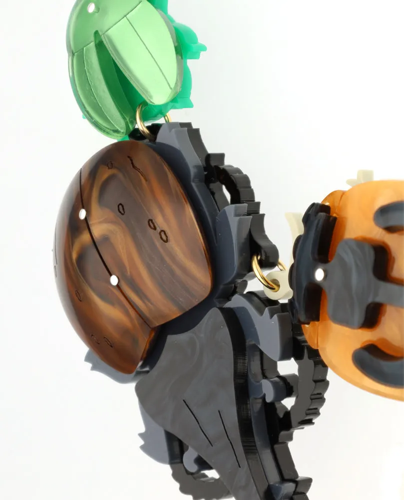Beautiful Beetles Necklace