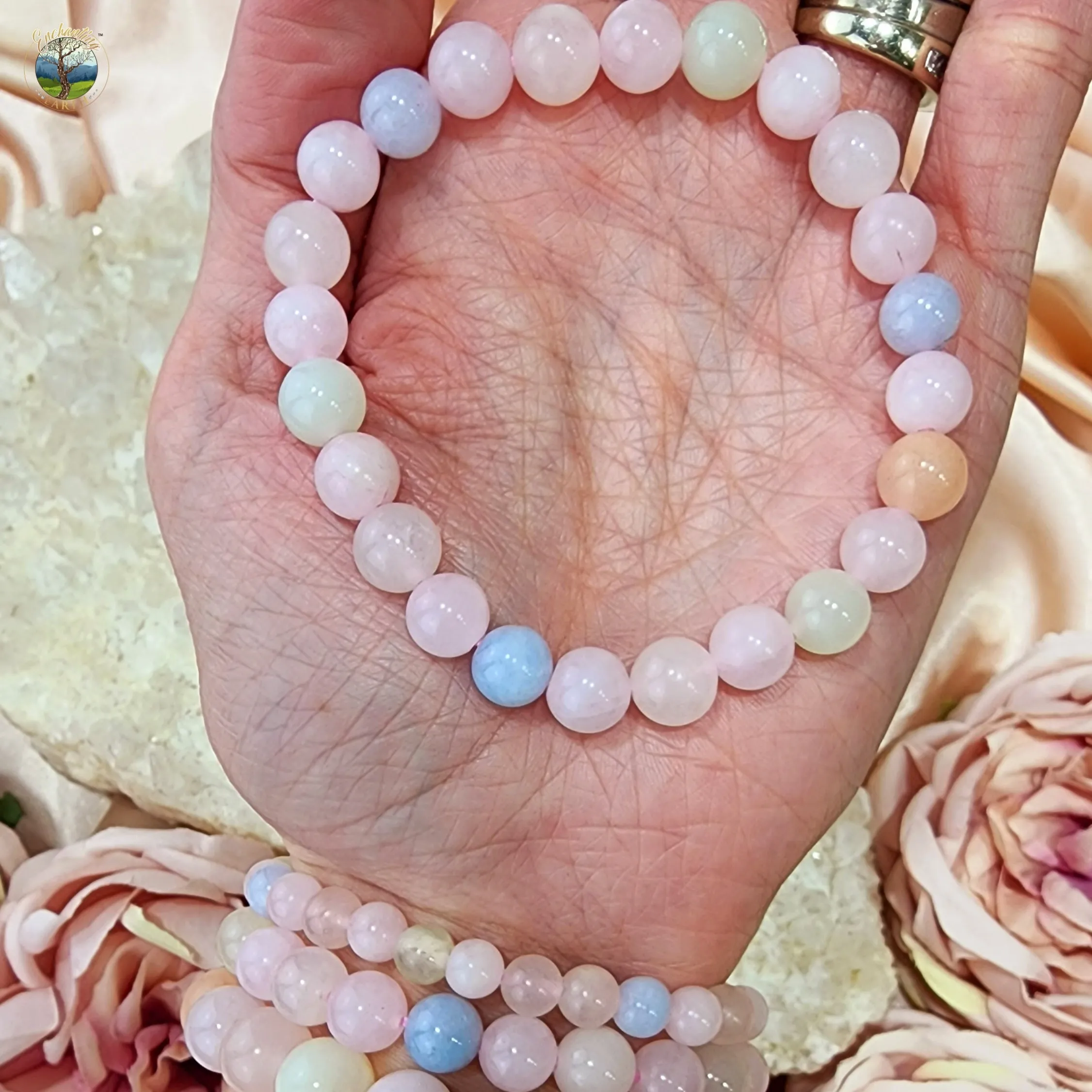 Beryl Mix Bracelet for Communication and Love