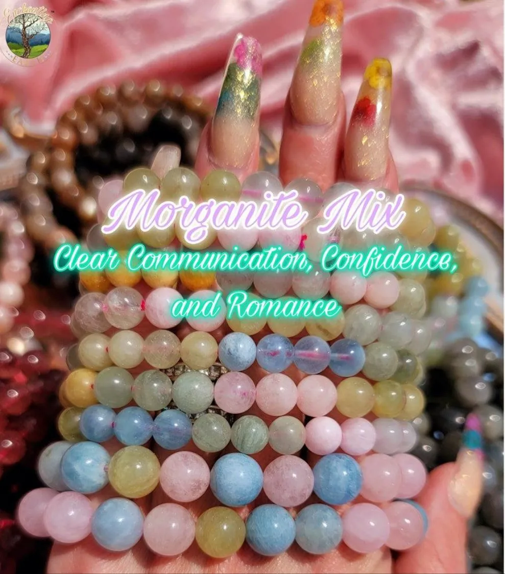 Beryl Mix Bracelet for Communication and Love