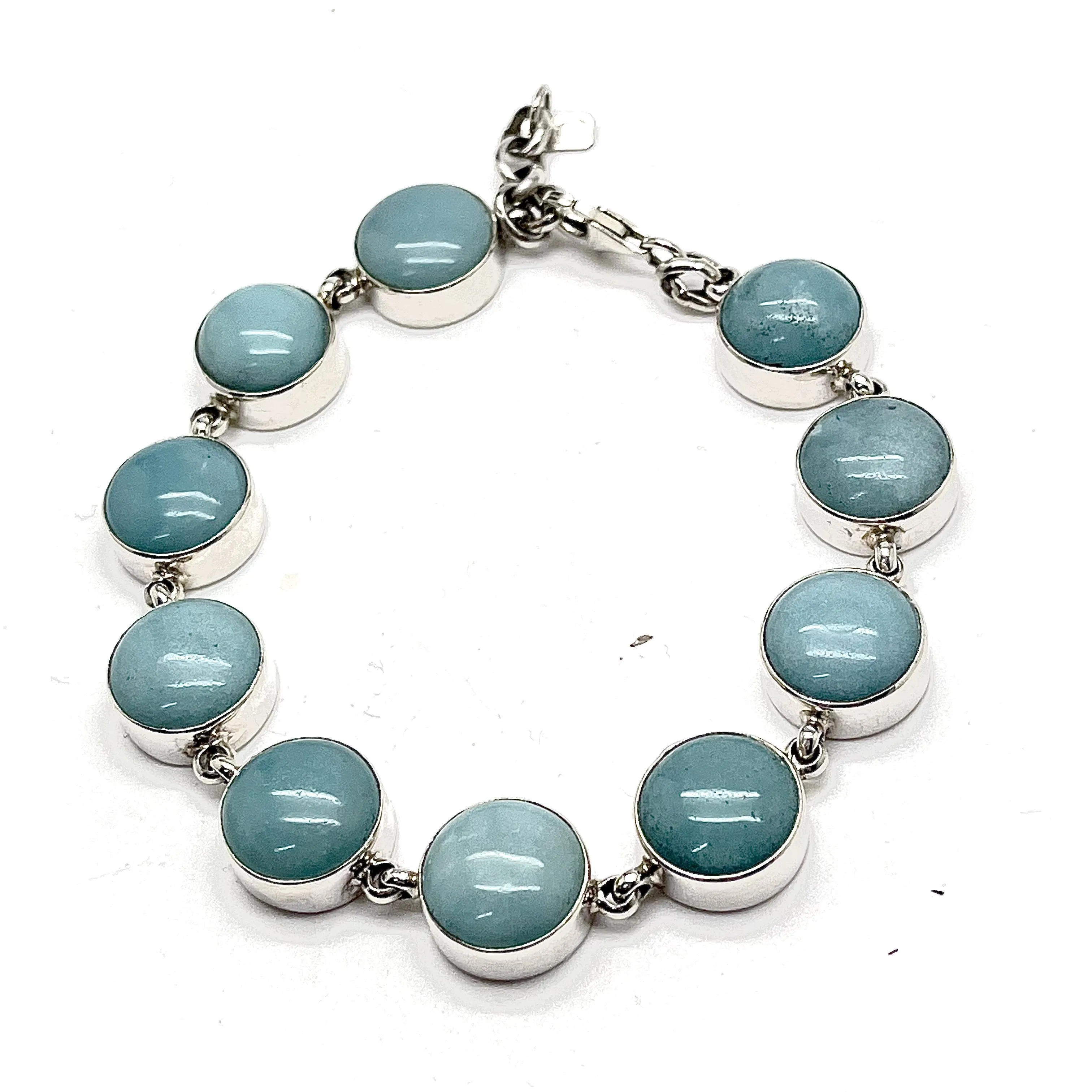 Bracelet Aquamarine Round