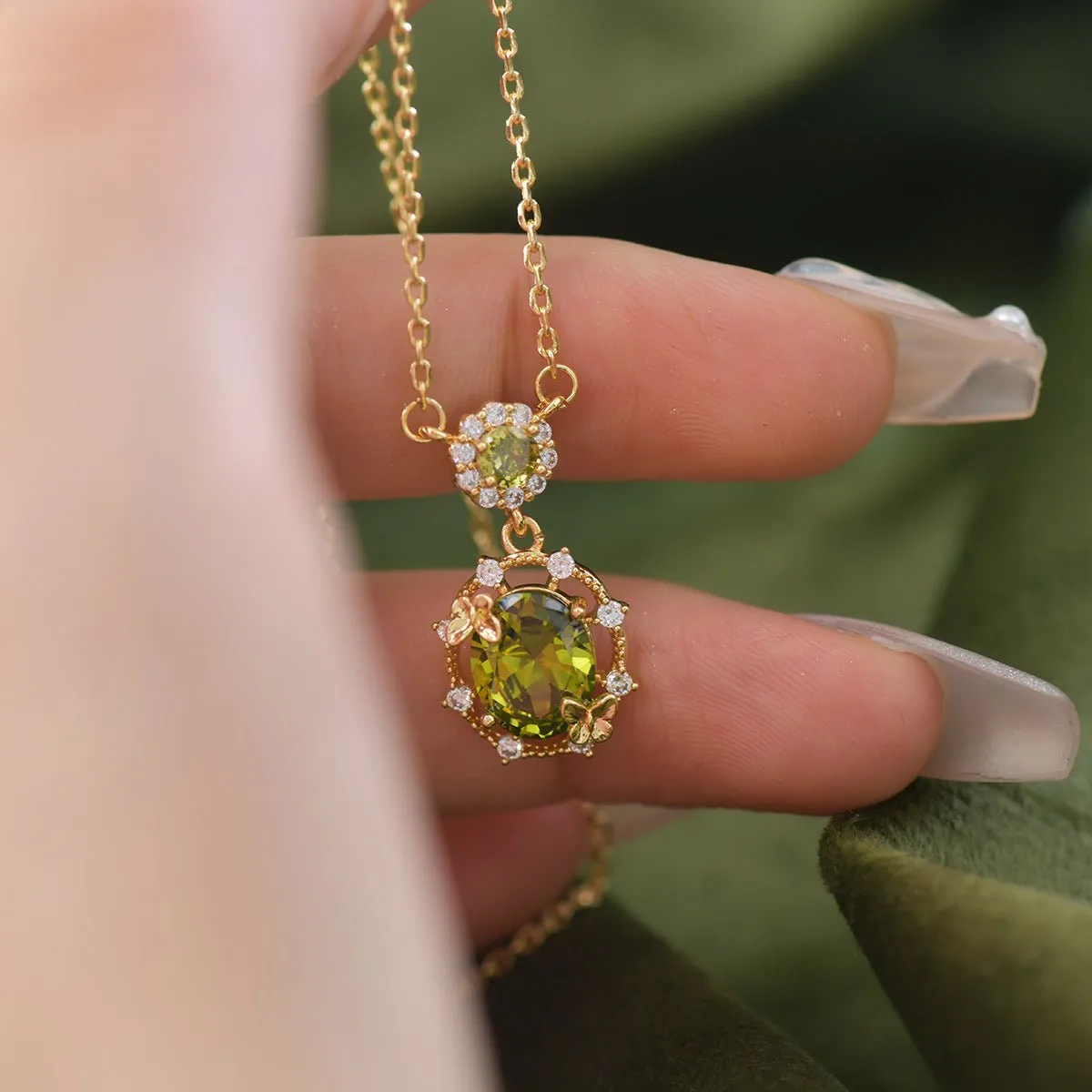 Butterfly Garden Necklace