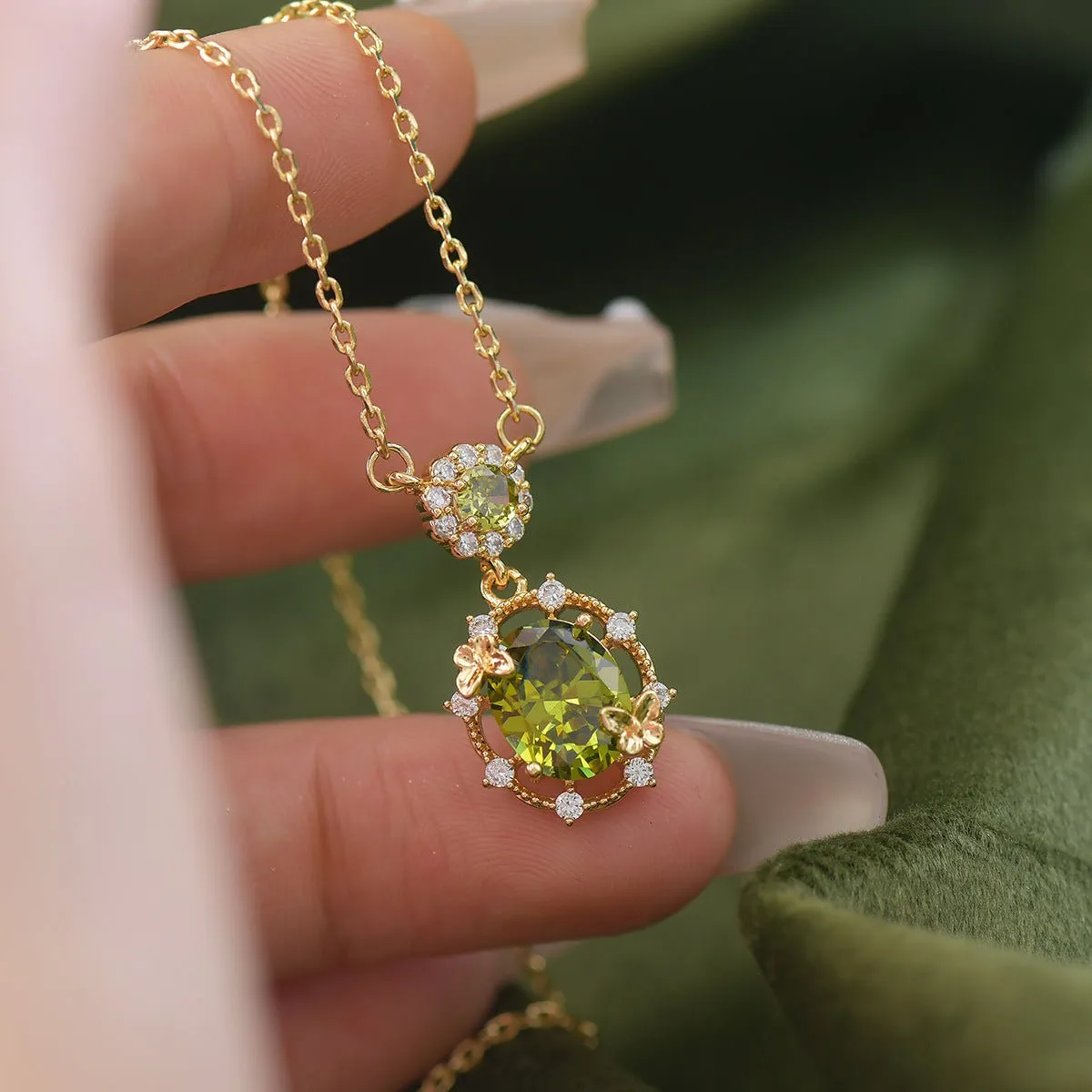 Butterfly Garden Necklace