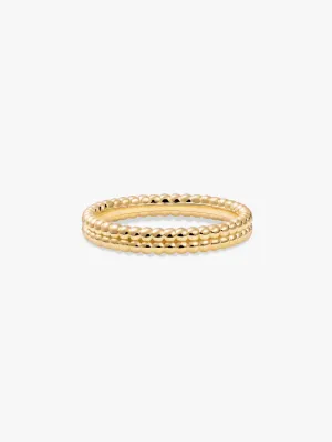 Duo Beaded Ring