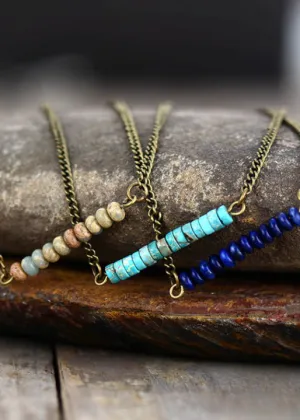 Ethnic Gold Chain Boho Necklace
