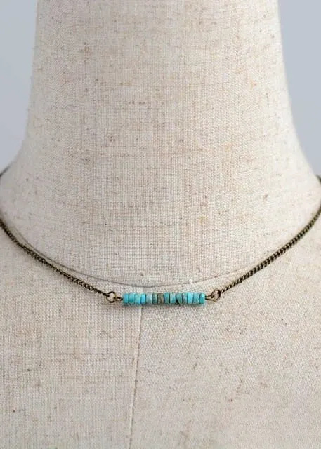 Ethnic Gold Chain Boho Necklace