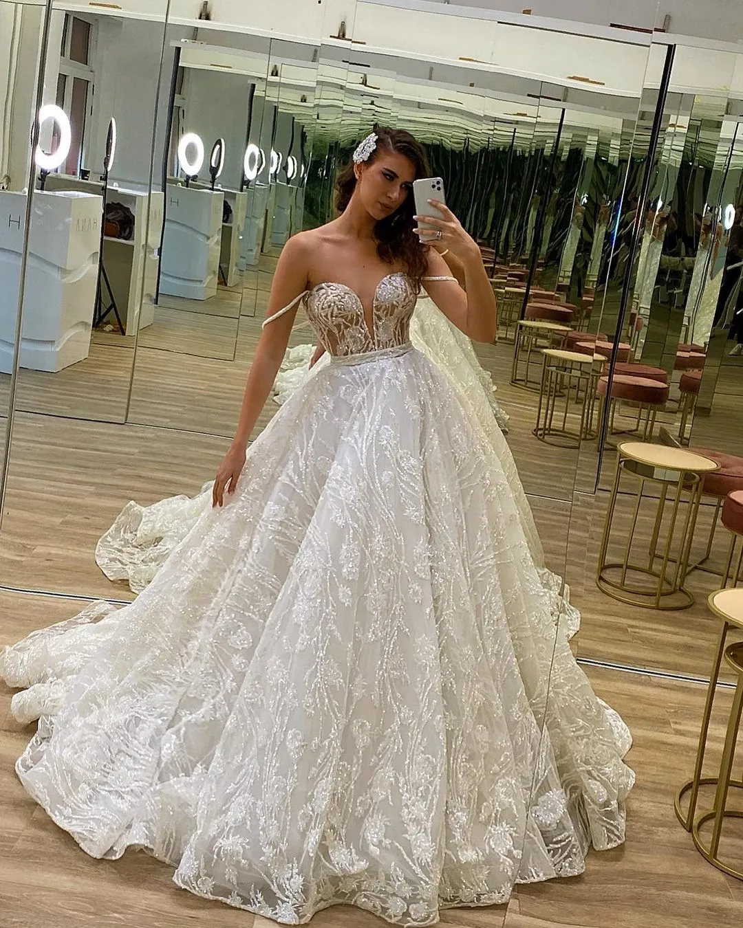 Fariyal Beautiful Wedding Dress