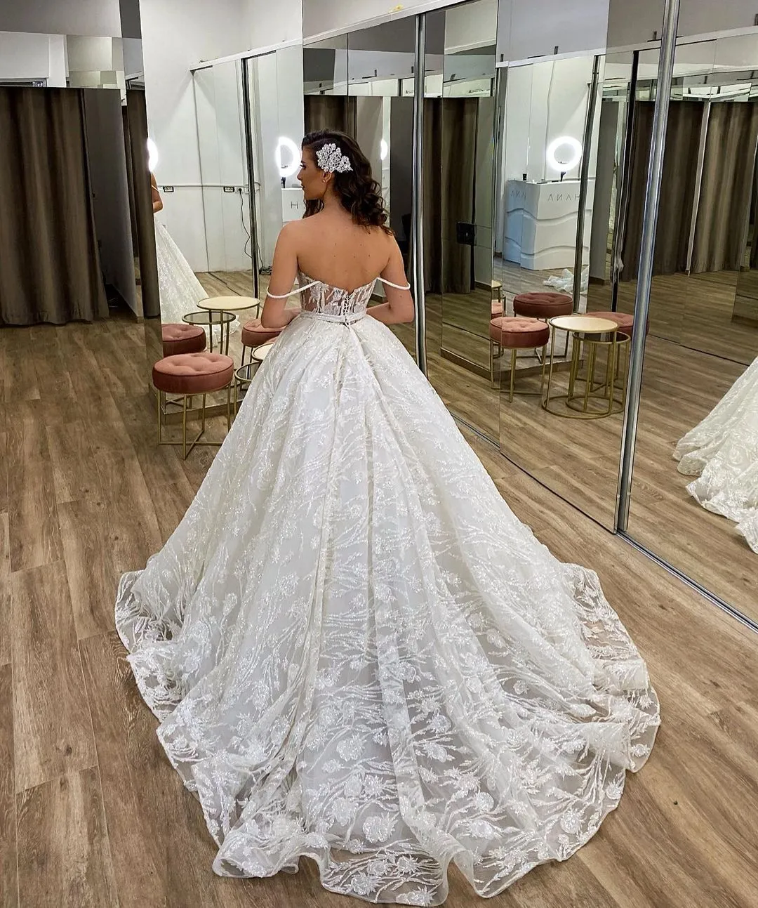 Fariyal Beautiful Wedding Dress
