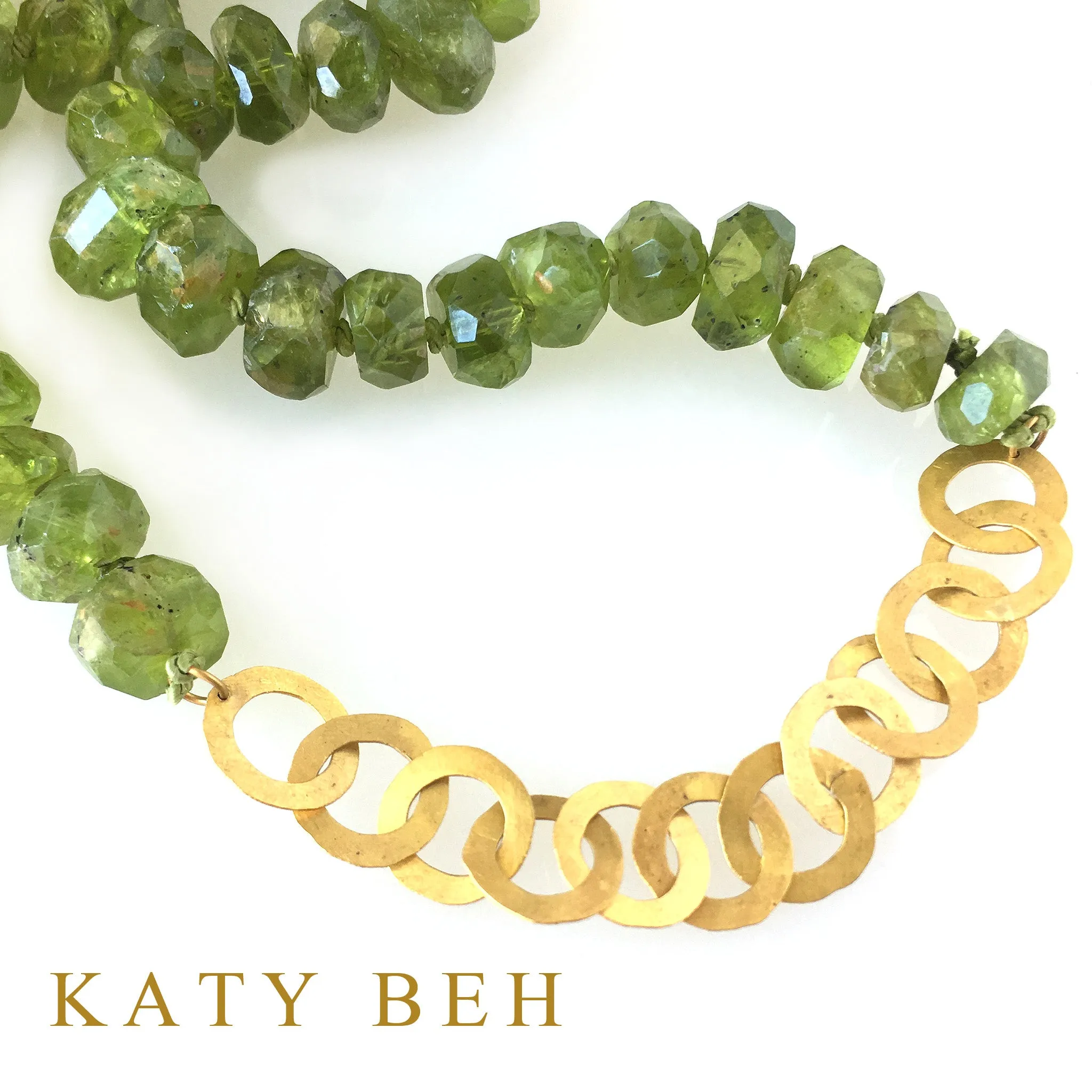 Fiona Peridot Necklace