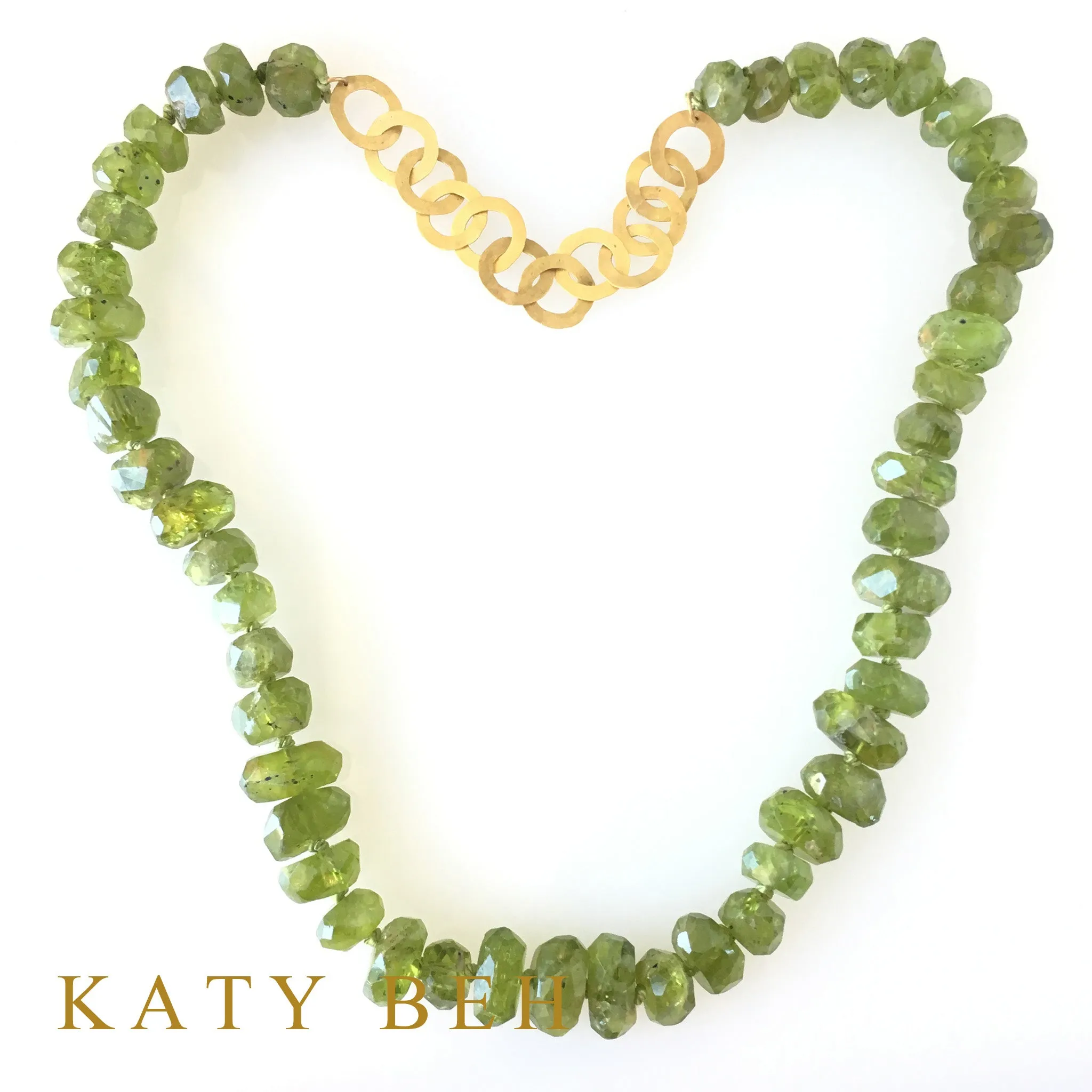 Fiona Peridot Necklace
