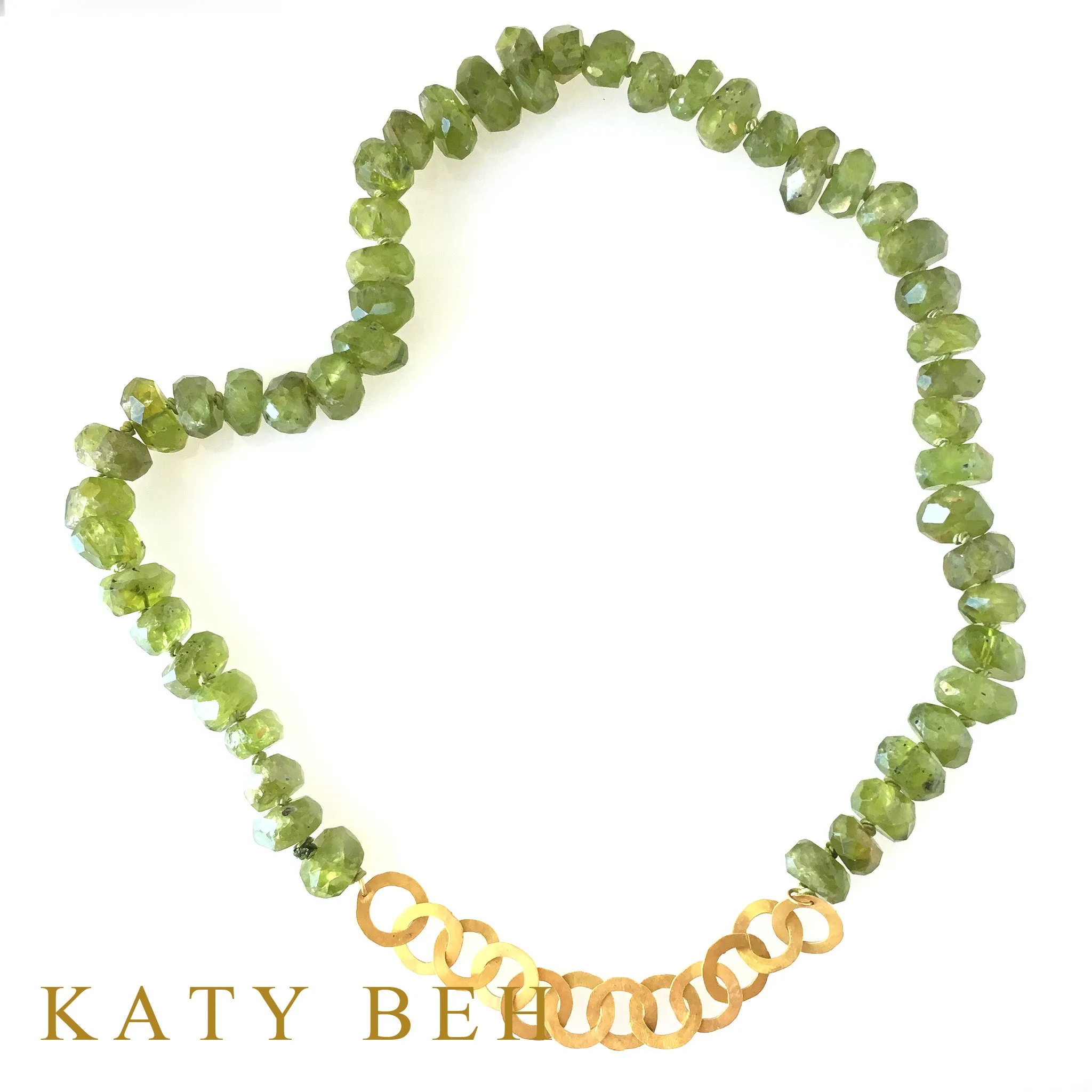 Fiona Peridot Necklace