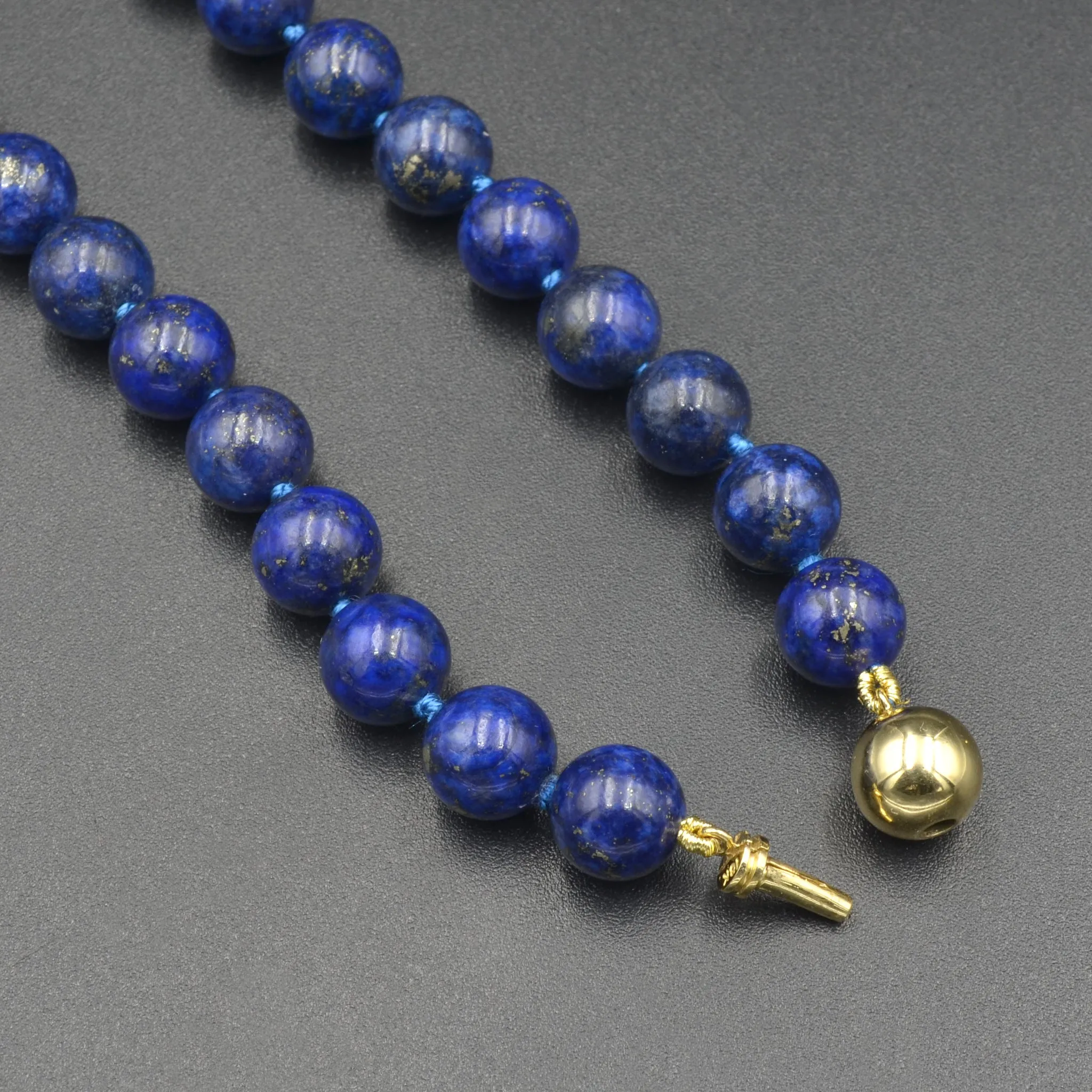 Lapis Lazuli Beaded Collar Necklace