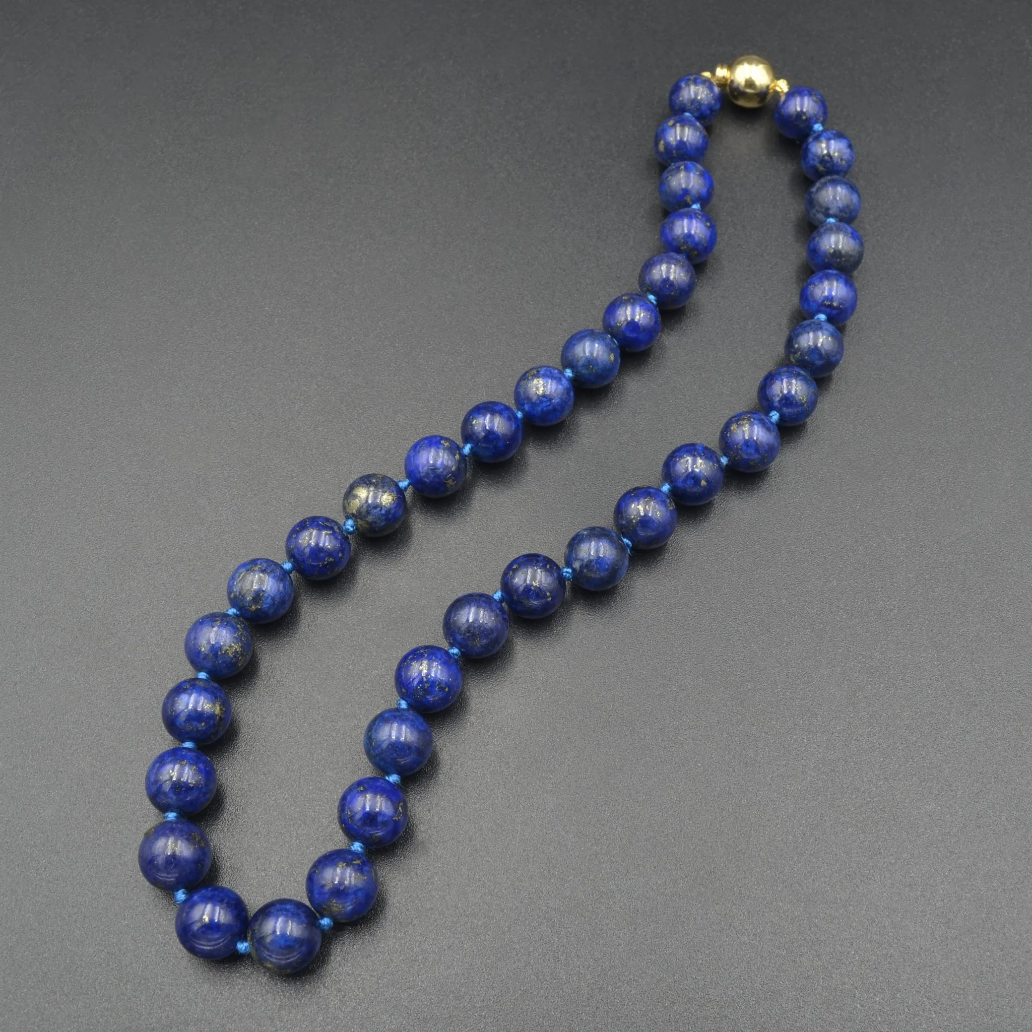 Lapis Lazuli Beaded Collar Necklace