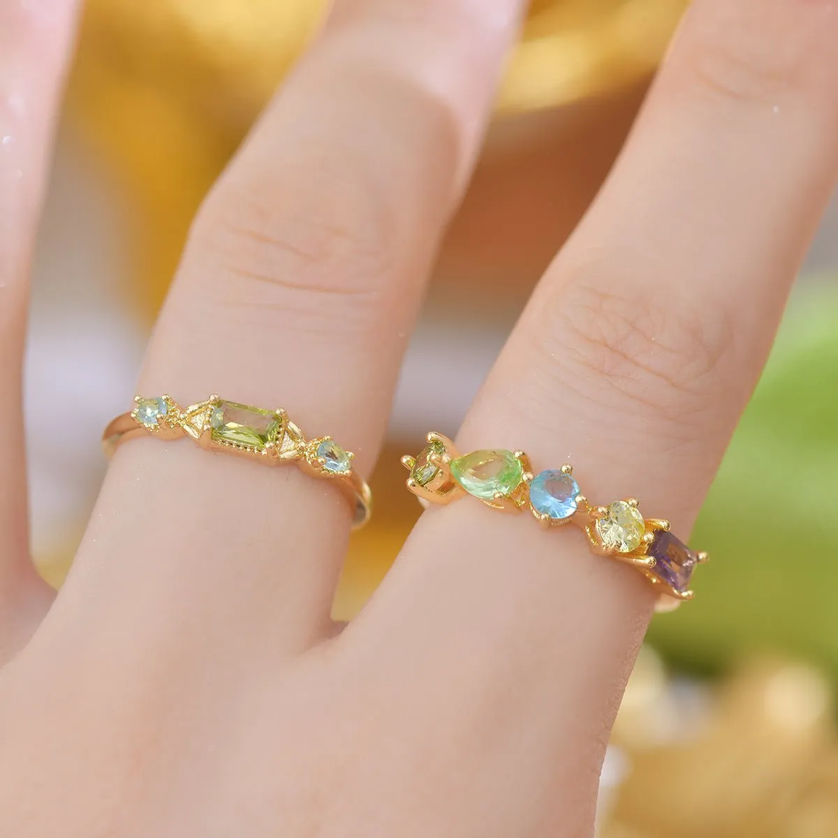 Lorna Peridot Ring