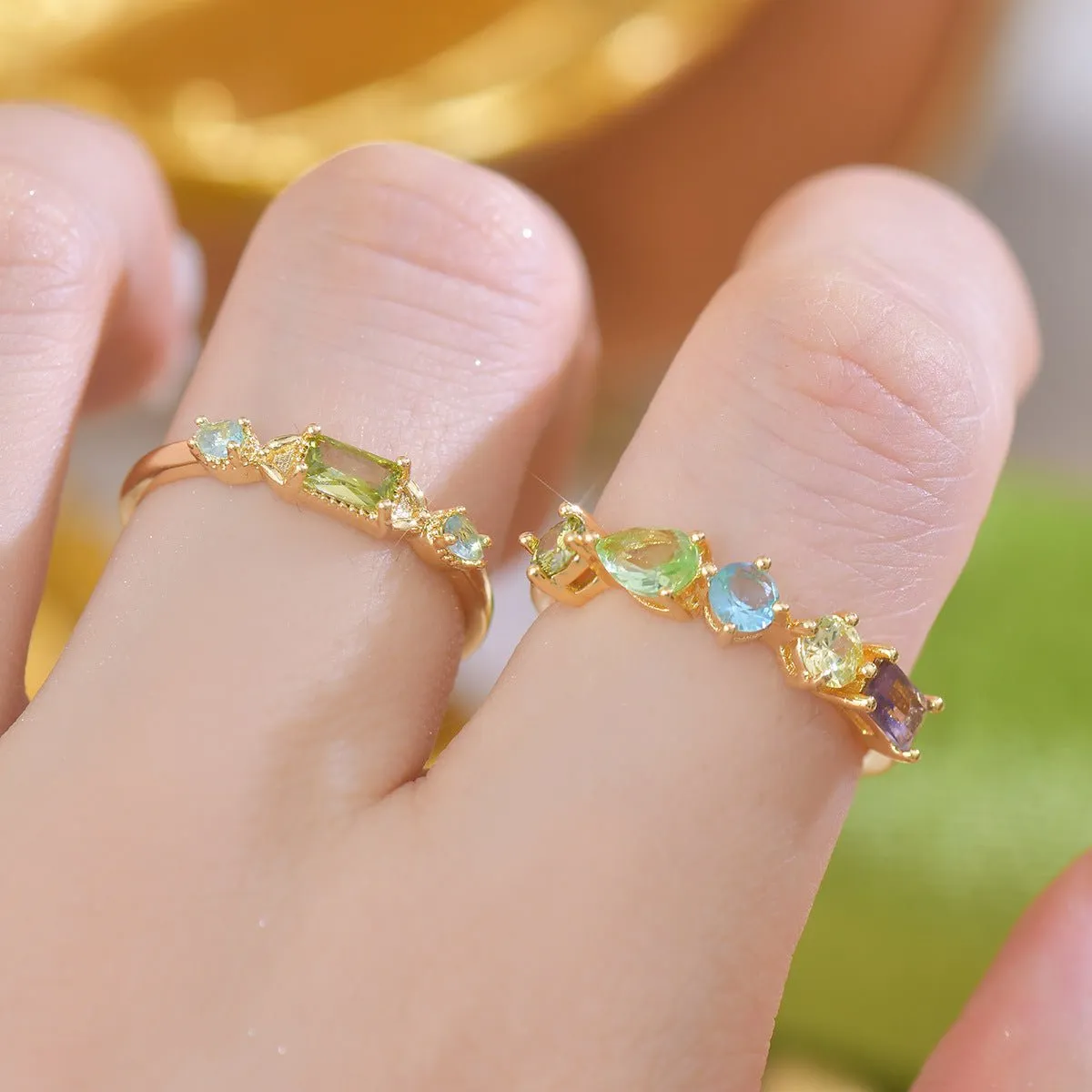 Lorna Peridot Ring