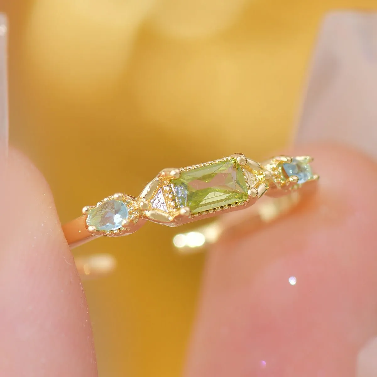 Lorna Peridot Ring