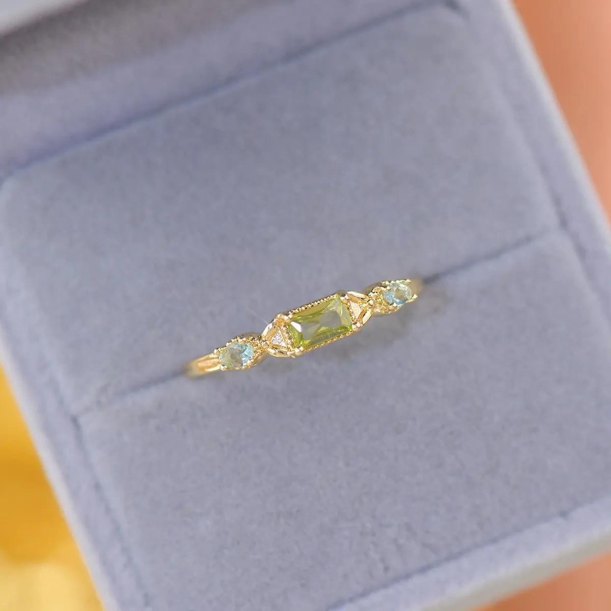 Lorna Peridot Ring