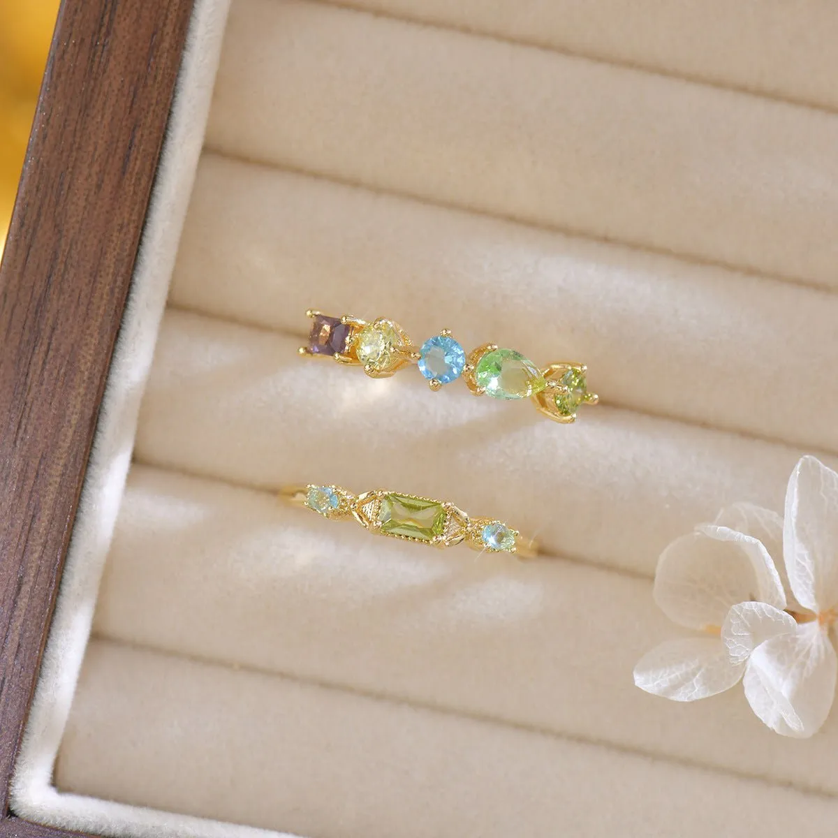 Lorna Peridot Ring