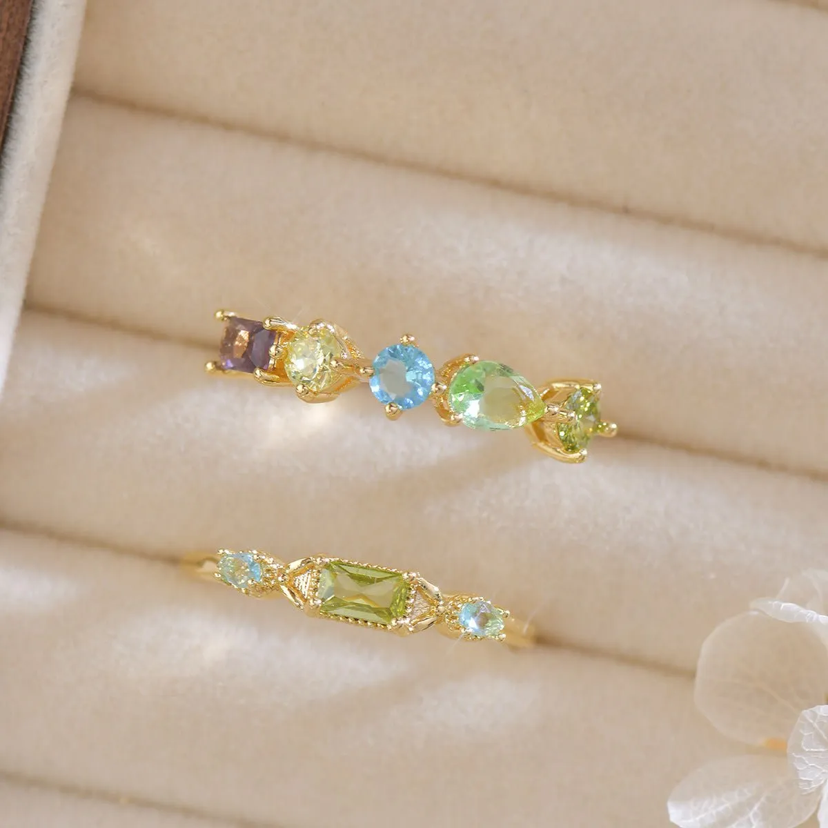 Lorna Peridot Ring