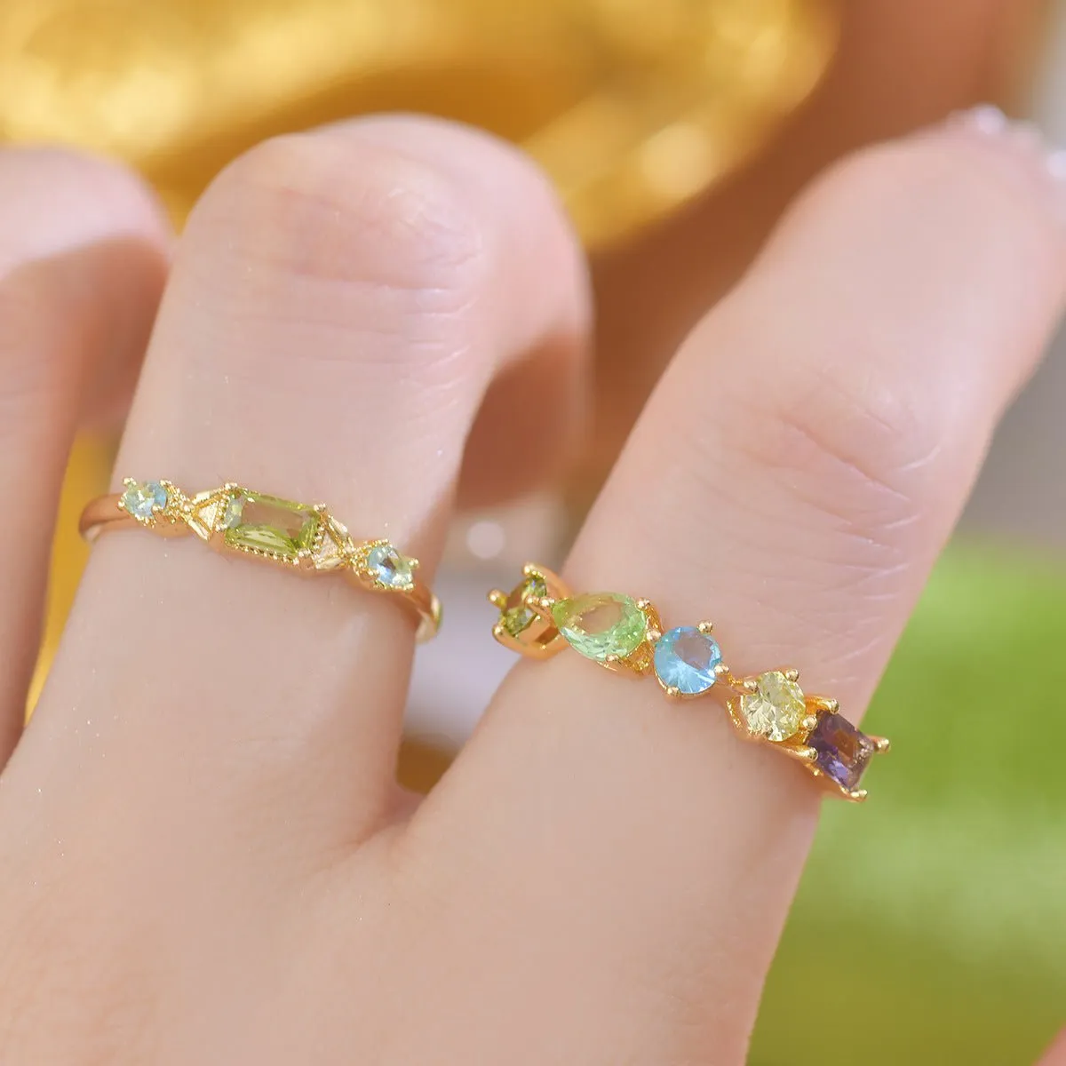 Lorna Peridot Ring