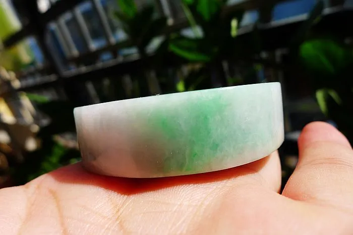 Natural Jade Rough Jadeite Raw (100g,5.2x1.45cm)