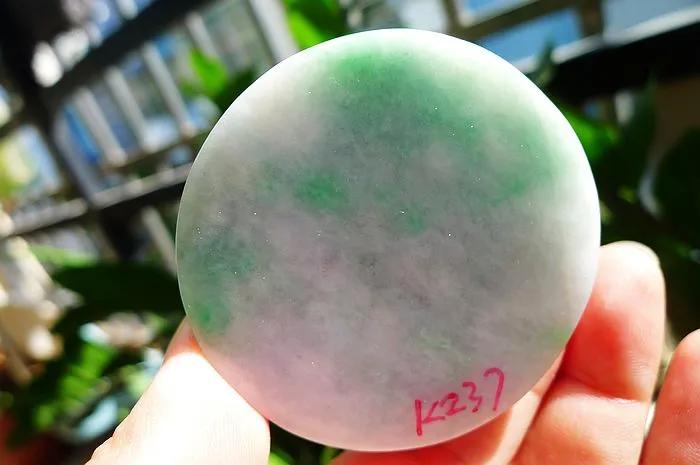 Natural Jade Rough Jadeite Raw (100g,5.2x1.45cm)