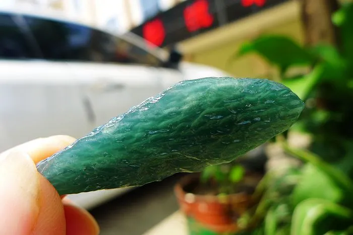 Natural Jade Rough Jadeite Raw (12g,4.9X1.7X0.8cm)