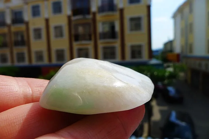 Natural Jade Rough Jadeite Raw (38g,5.2X3.6X1.6cm)