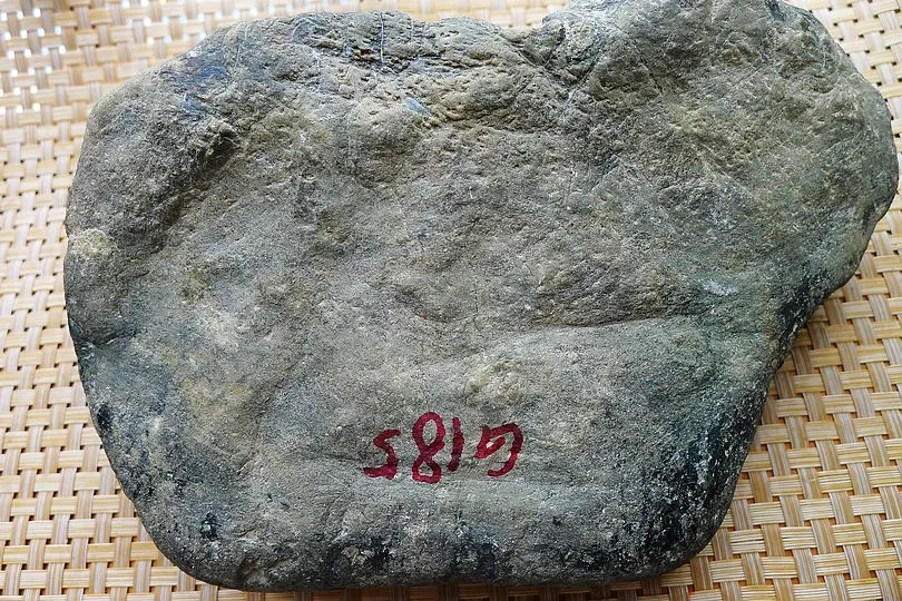 Natural Jade Rough Jadeite Raw (3.8kg,23X13.5X8.5cm)