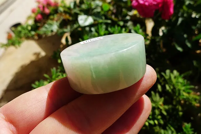 Natural Jade Rough Jadeite Raw (53g,3.7X3.7X1.5cm)