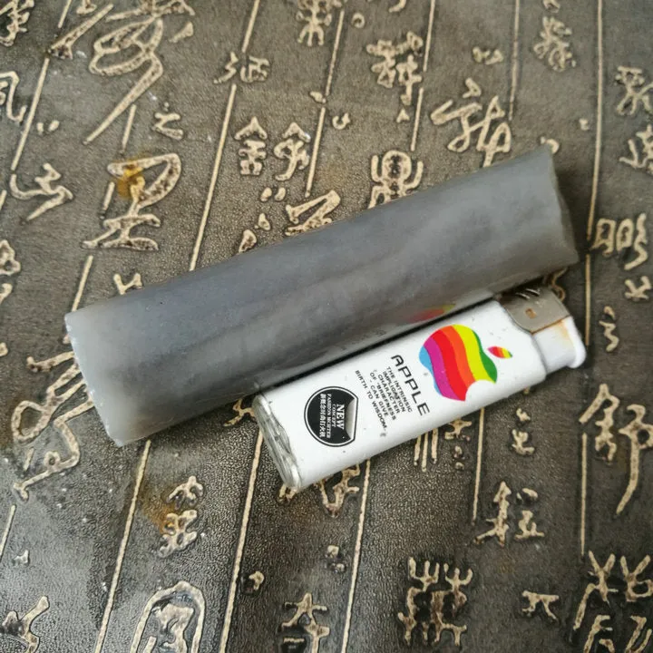 Natural Kunlun Jade Rough Nephrite Raw (273g, 12.5X3X3cm)