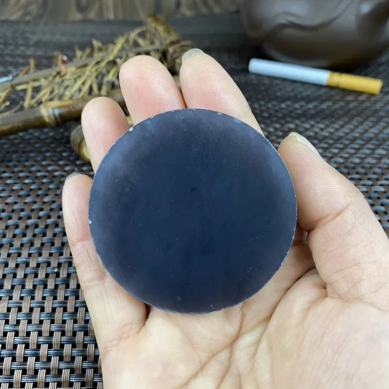 Natural Kunlun Jade Rough Nephrite Raw (60g,5.6X0.8cm)