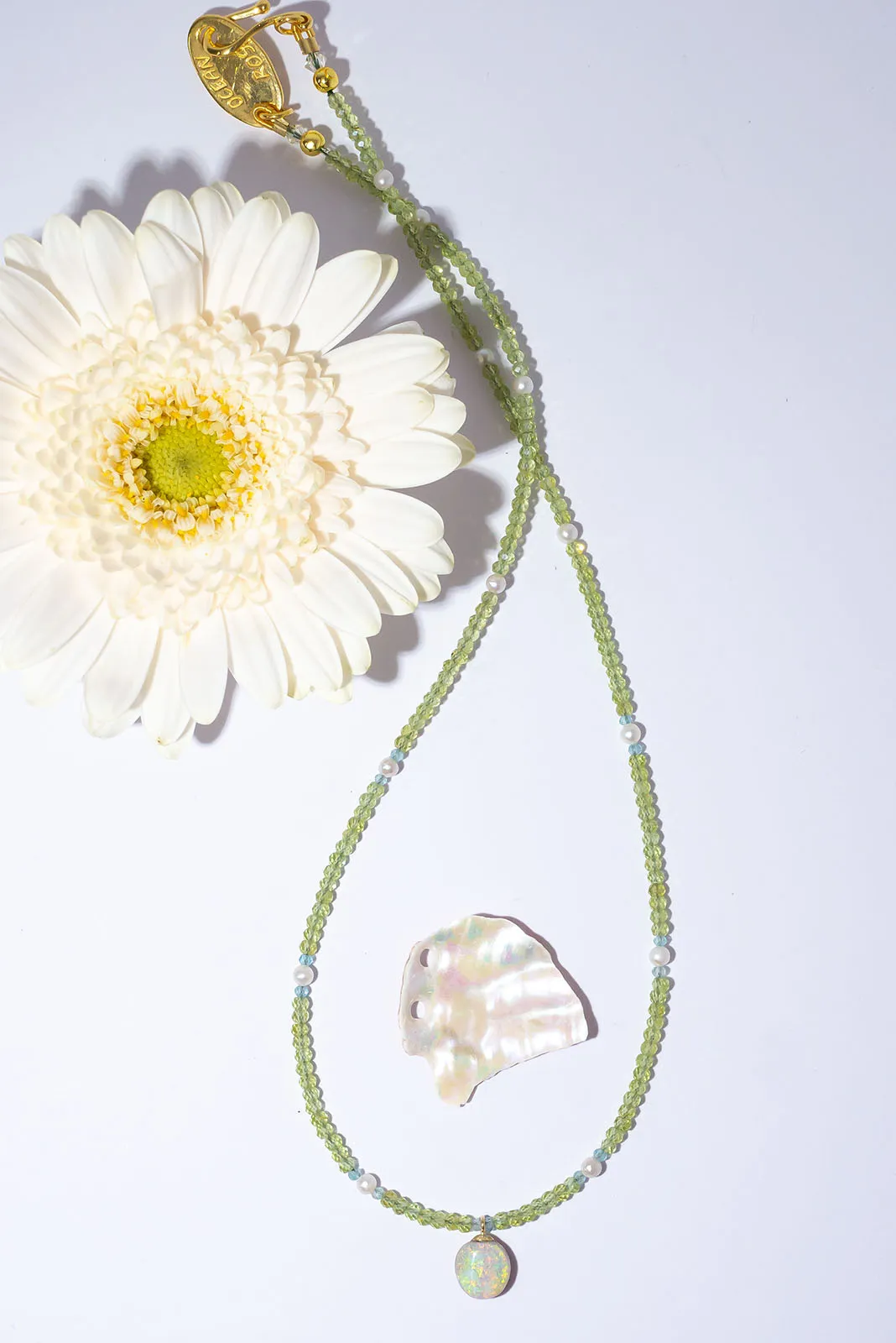 Necklace Gemstone Moss Spirit
