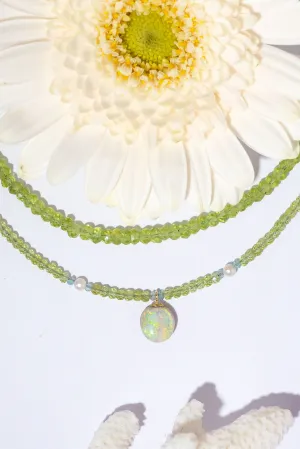 Necklace Gemstone Moss Spirit