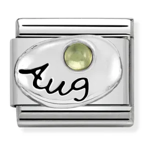 NOMINATION Link Silver August with Peridot