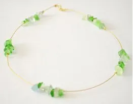 Peridot August Birthstone Necklace