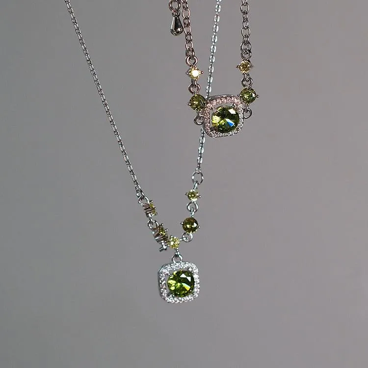 Peridot Baroque Necklace