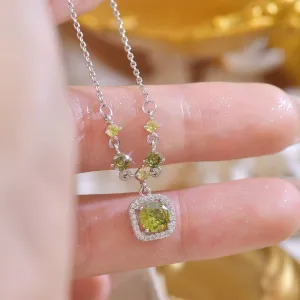 Peridot Baroque Necklace
