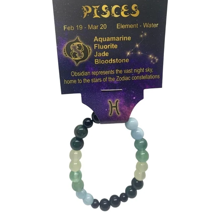 Pisces | Crystal Horoscope Bracelet