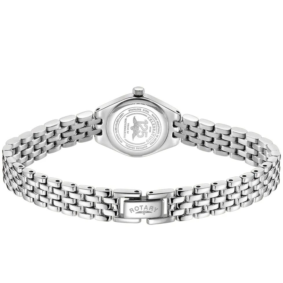 Rotary Balmoral Ladies Silver Steel Watch LB05125/70