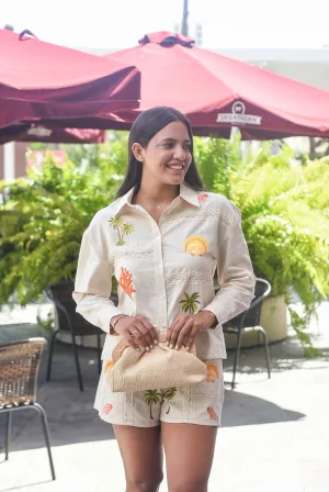 Shirt Palm Snail Beautiful