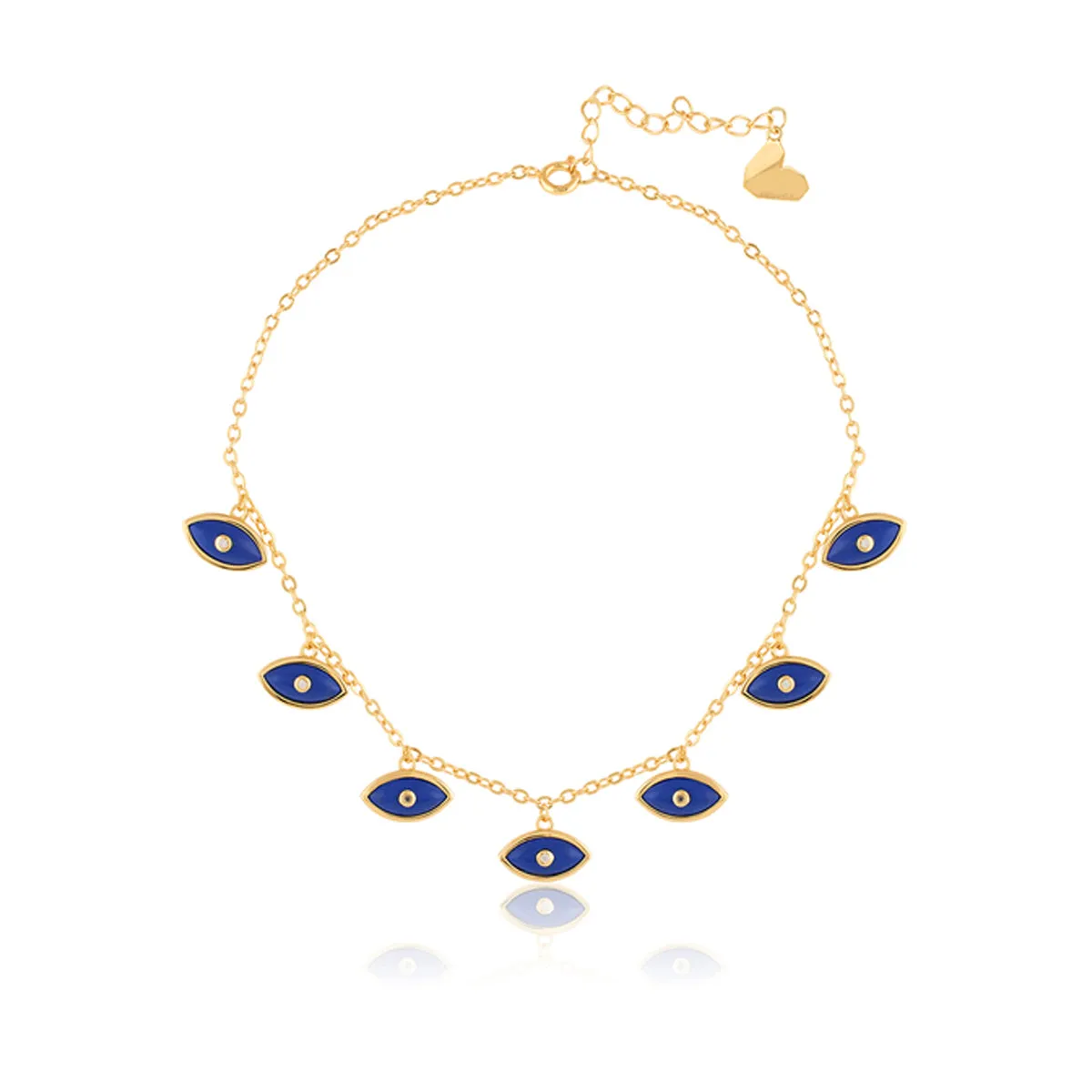 Summer Eyes Charm Necklace