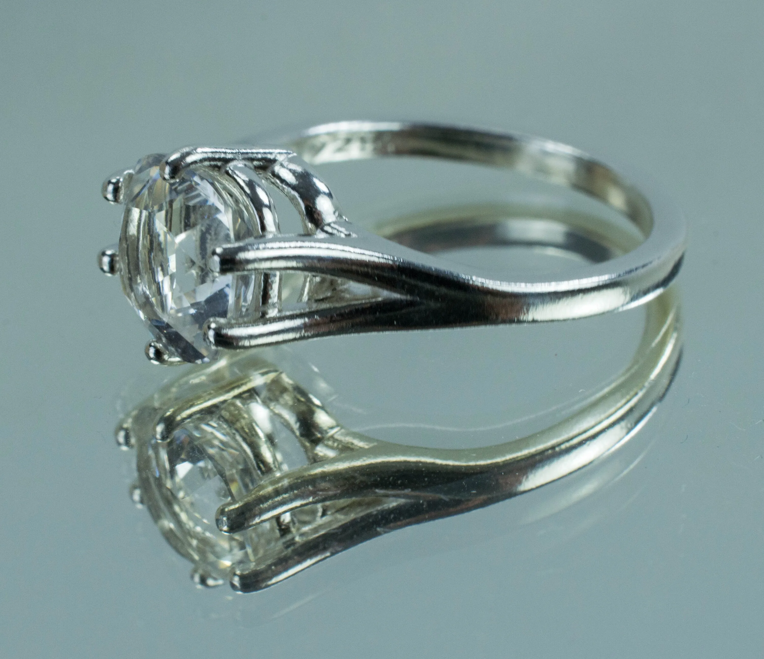 Tanzanian Quartz Ring, Genuine Untreated Mondo Quartz