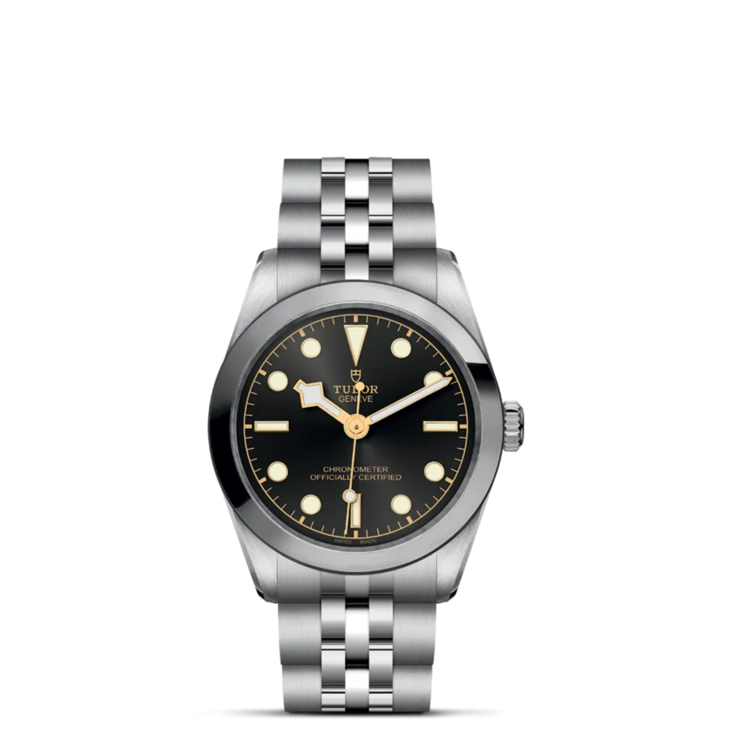 TUDOR Black Bay 31mm Case, Anthracite Dial, Steel Strap (M79600-0001)